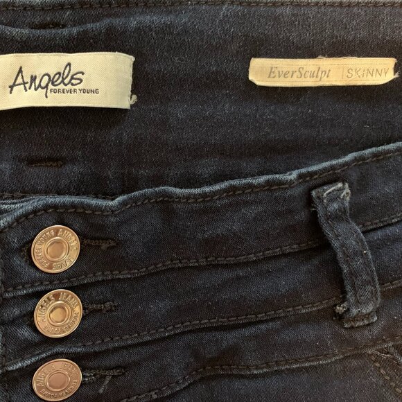 Angels Brand Women's Blue Denim Skinny Jeans, Size 20W - Picture 6 of 7